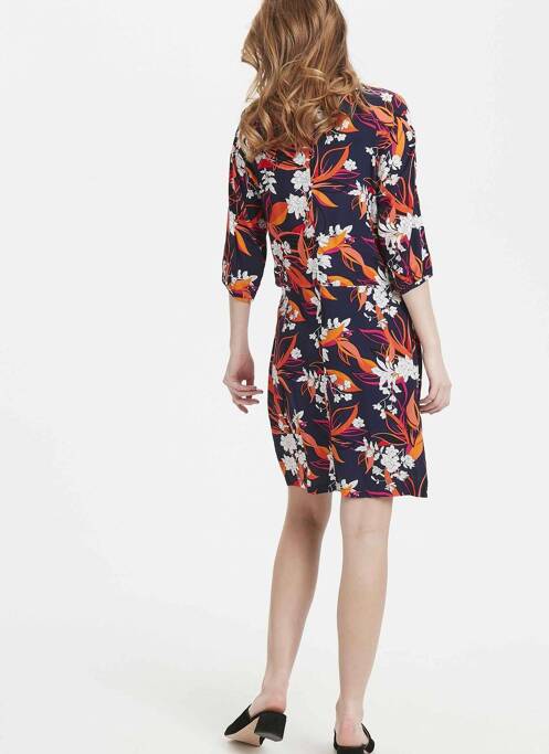 Robe mi-longue bleu FRANSA pour femme