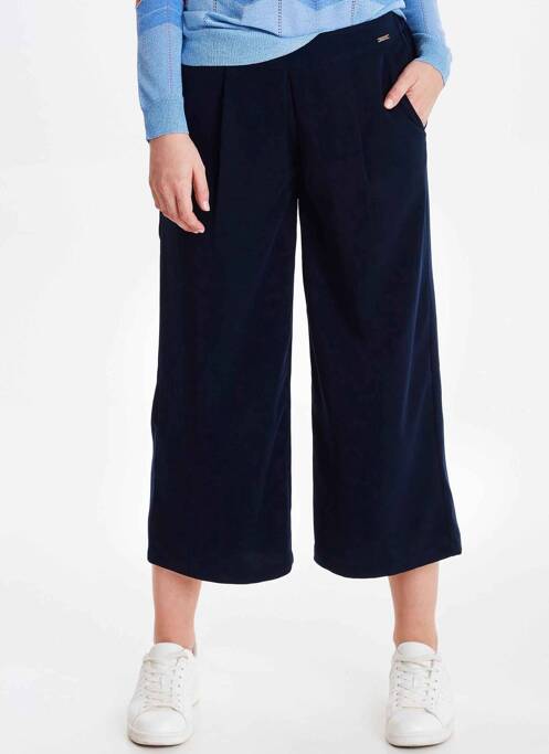 Pantalon chino bleu FRANSA pour femme
