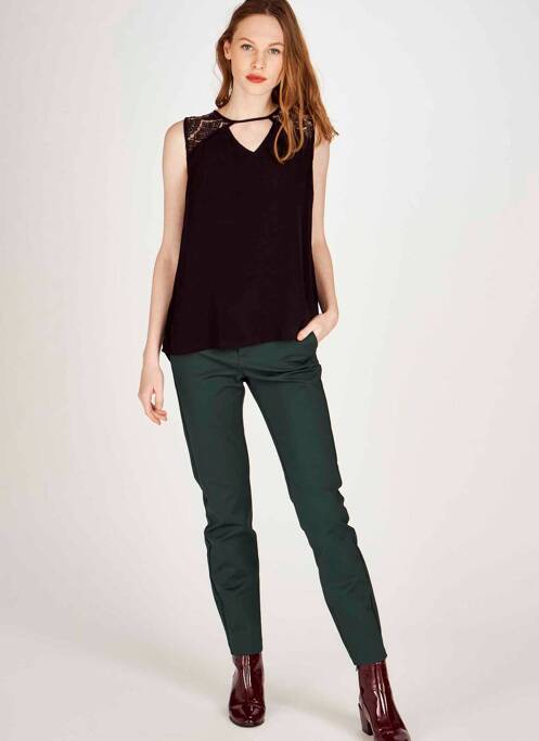 Top noir FRANSA pour femme