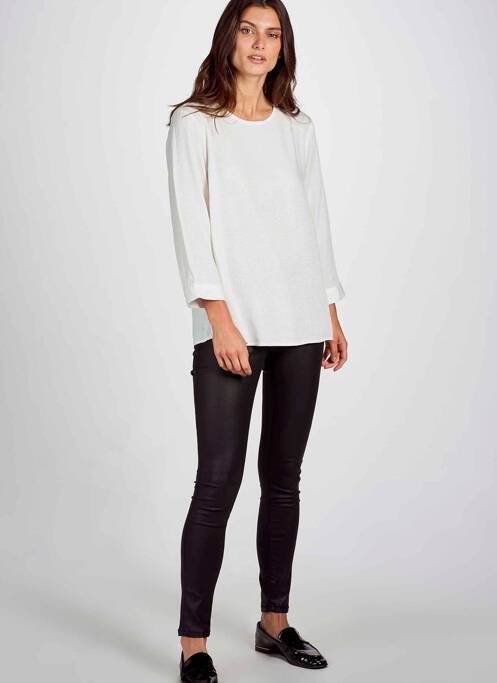 Blouse blanc FRANSA pour femme