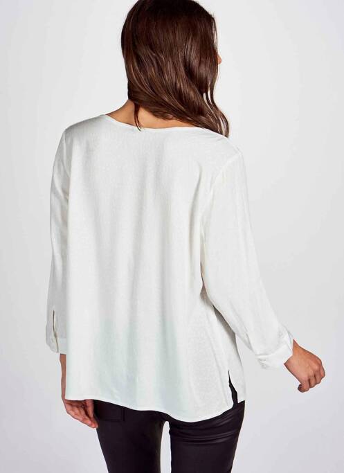 Blouse blanc FRANSA pour femme
