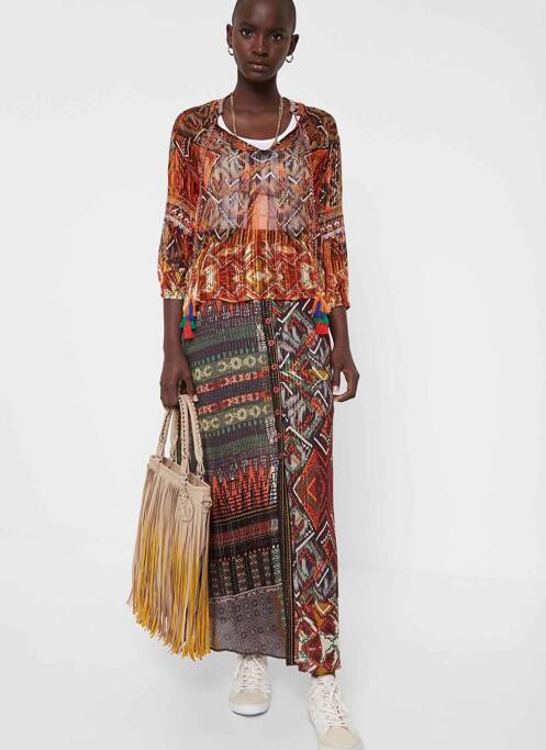 Top rouge DESIGUAL pour femme