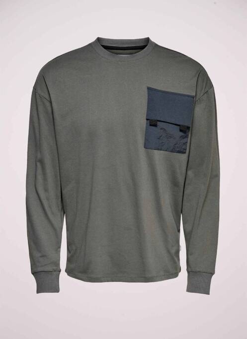 Sweat-shirt marron ONLY&SONS pour homme