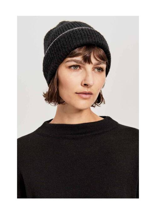 Bonnet noir OPUS pour femme