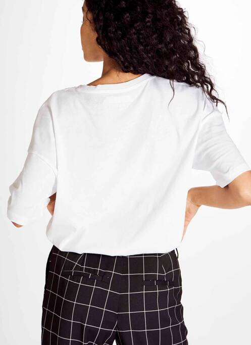 T-shirt blanc NOISY MAY femme