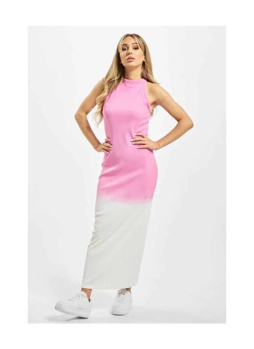 Robe longue rose NOISY MAY pour femme