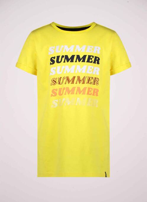T-shirt jaune CARS JEANS pour fille