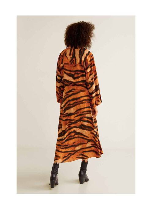 Chemisier orange MANGO femme