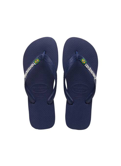 Sandales/Nu pieds bleu HAVAIANAS pour homme