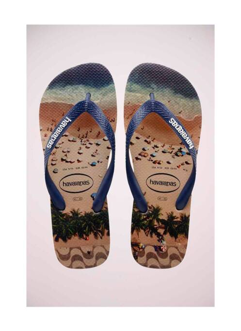 Sandales/Nu pieds marron HAVAIANAS pour homme