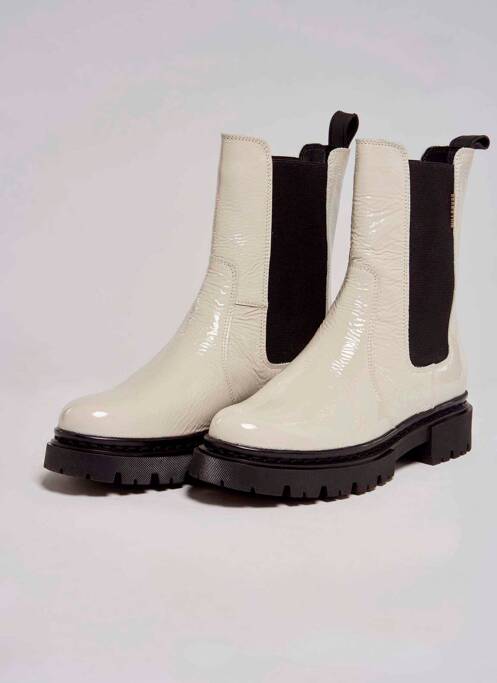 Bottines/Boots blanc BULLBOXER pour femme