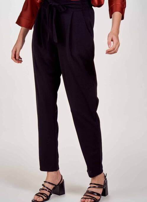 Pantalon 7/8 noir TERRA DI SIENA pour femme