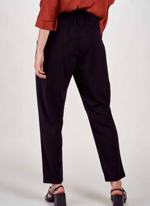 Pantalon 7/8 noir TERRA DI SIENA pour femme