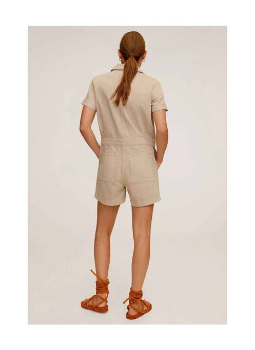 Combishort beige MANGO pour femme