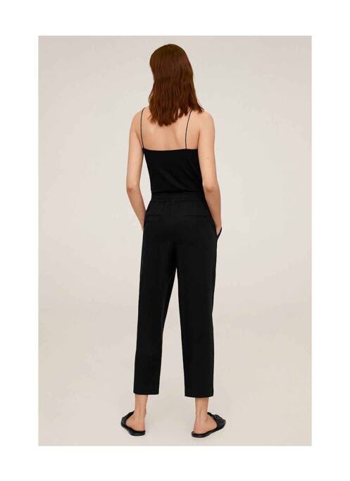 Pantalon chino noir MANGO pour femme