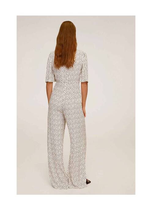 Combi-pantalon blanc MANGO pour femme