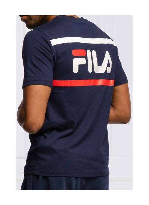 T-shirt bleu FILA pour homme