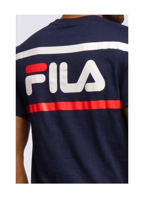 T-shirt bleu FILA pour homme