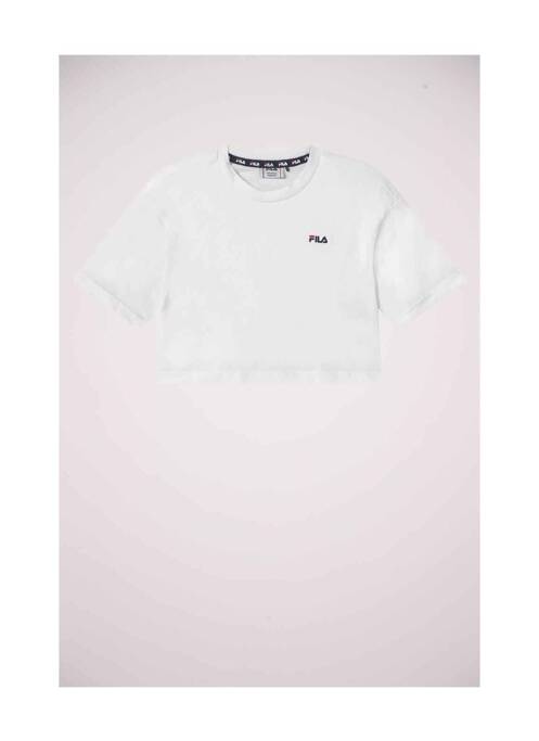 T-shirt blanc FILA pour fille