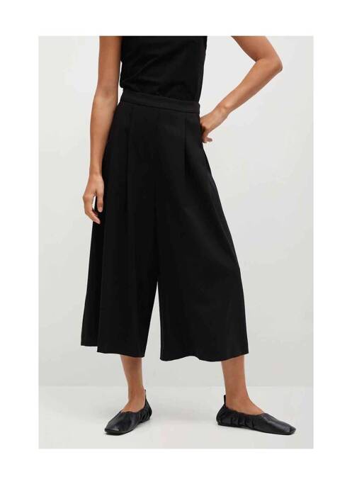 Pantalon chino noir MANGO pour femme