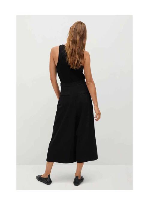 Pantalon chino noir MANGO pour femme