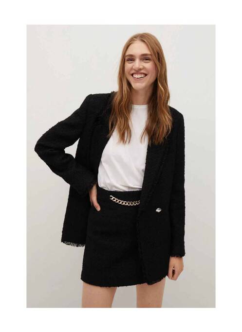 Jupe courte noir MANGO pour femme