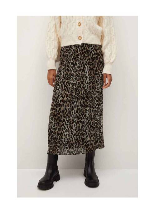 Jupe longue noir MANGO pour femme