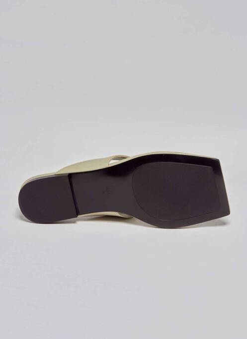 Sandales/Nu pieds beige MANGO pour femme