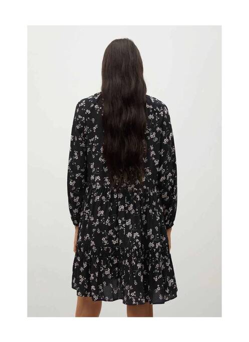 Robe courte noir MANGO pour femme