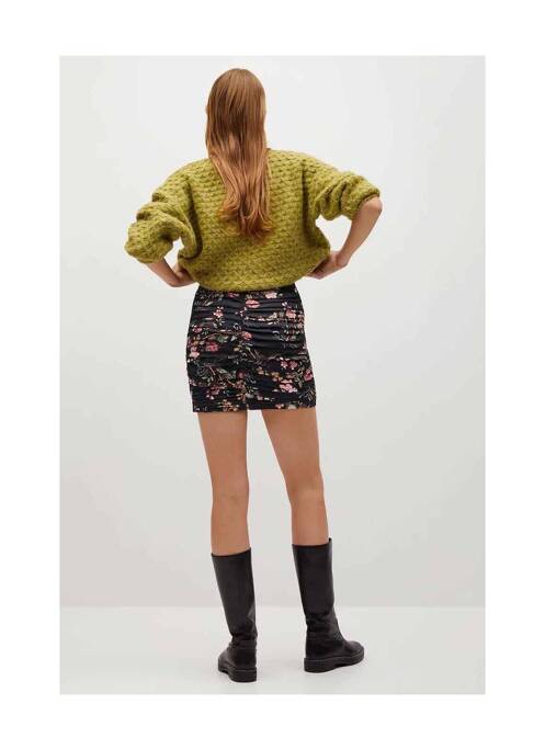 Jupe courte noir MANGO pour femme