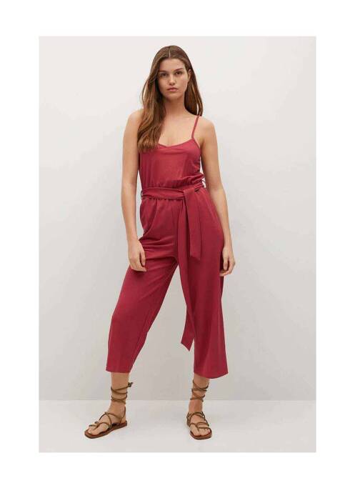 Combi-pantalon rouge MANGO pour femme