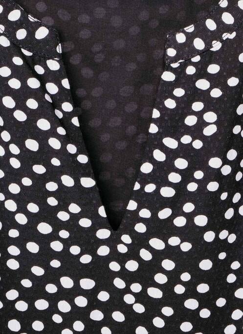 Robe mi-longue noir STREET ONE pour femme