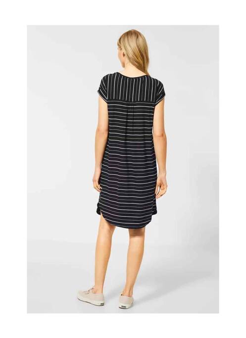 Robe mi-longue noir STREET ONE pour femme