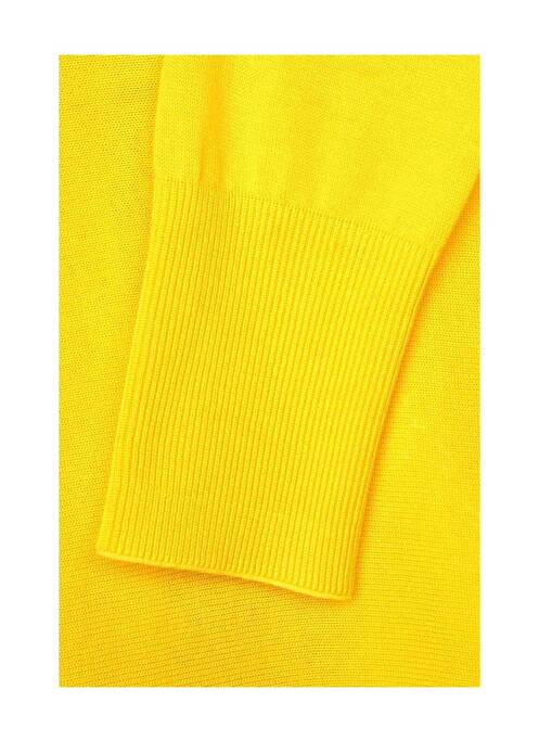 Gilet manches longues jaune STREET ONE pour femme