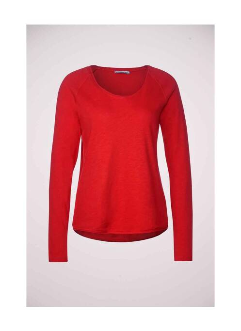 Top rouge STREET ONE pour femme