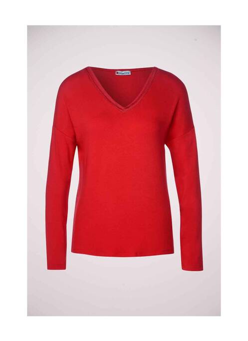 Pull rouge STREET ONE pour femme