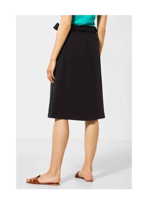 Jupe mi-longue noir STREET ONE pour femme