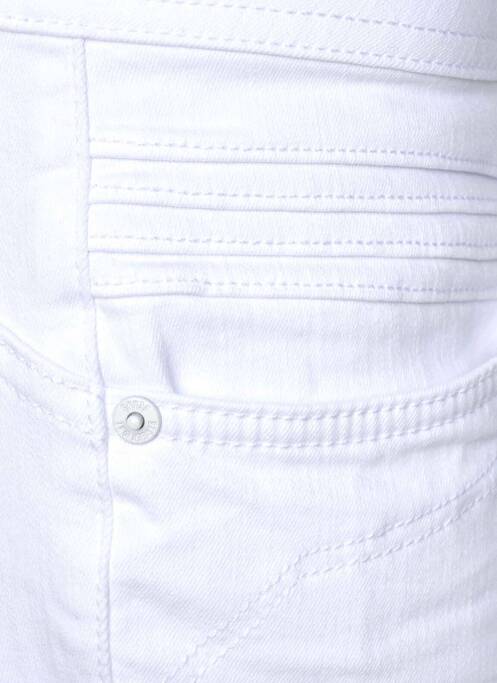 Jeans coupe slim blanc STREET ONE pour femme