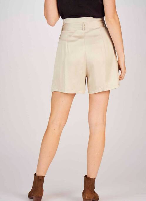 Short beige ASTRID BLACK LABEL pour femme