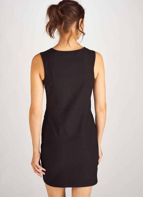 Robe mi-longue noir ASTRID BLACK LABEL pour femme