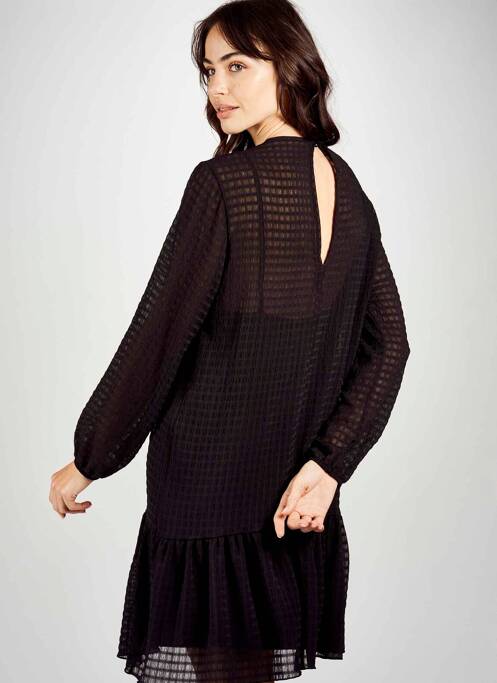 Robe mi-longue noir ASTRID BLACK LABEL pour femme