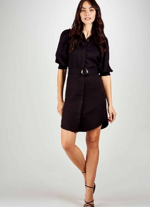 Robe courte noir ASTRID BLACK LABEL pour femme