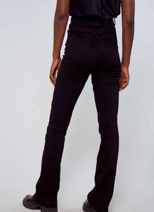 Jeans coupe slim noir ASTRID BLACK LABEL pour femme