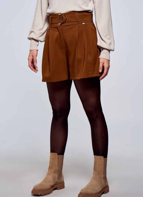 Short beige AMELIE & AMELIE pour femme