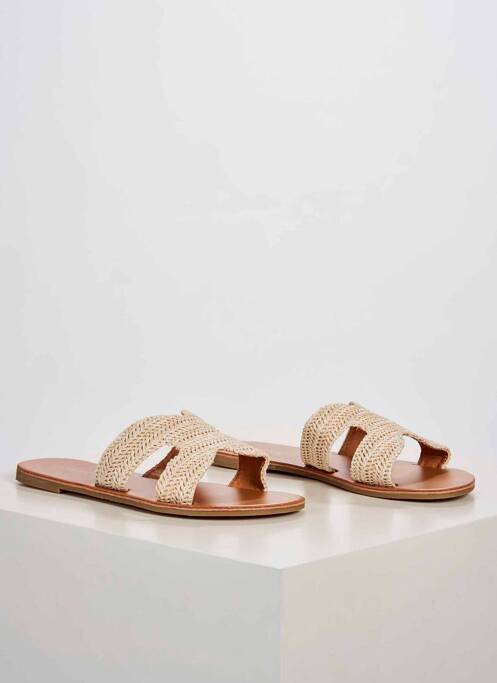Sandales/Nu pieds beige HAILYS pour femme
