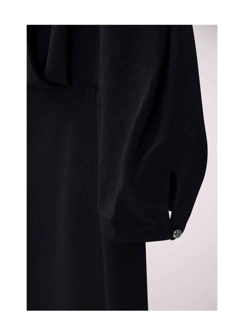 Robe mi-longue noir IKKS pour femme
