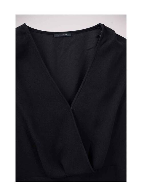 Robe mi-longue noir IKKS pour femme
