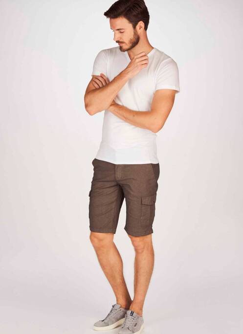 Bermuda bleu BRUCE & BUTLER  homme