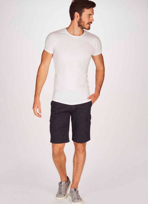 Bermuda noir BRUCE & BUTLER  pour homme