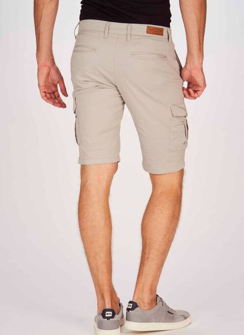 Bermuda gris BRUCE & BUTLER  pour homme